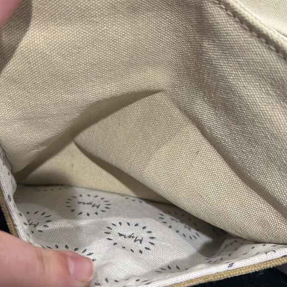 Myra canvas leather trim bag - Picture 7 of 10